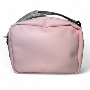 Rains Box Bag W3 Crossbody Bag, Candy Pink NWT